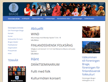 Tablet Screenshot of brage.fi