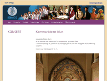 Tablet Screenshot of idun.brage.fi